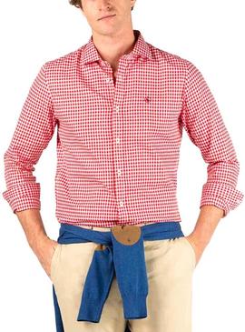 Camisa El Ganso Vichy Rojo para Hombre