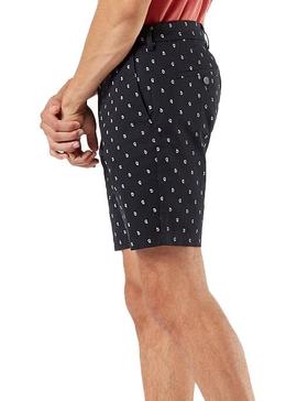 Bermudas Dockers Microdibujo Azul para Hombre