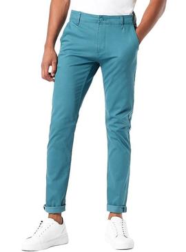 Pantalon Dockers Alpha Turquesa para Hombre