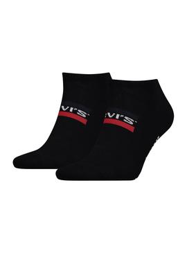 Calcetines Levis Mid Negro para Mujer y Hombre