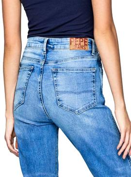 Pantalón Vaquero Pepe Jeans Lexi Sky MF6 Mujer