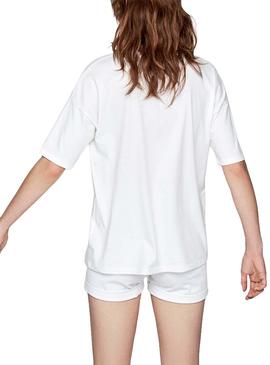 Camiseta Pepe Jeans Lali Blanco Mujer