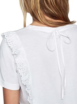 Camiseta Pepe Jeans Dante Blanca para Mujer