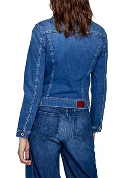 Cazadora Vaquera Pepe Jeans Thrift HB6 Para Mujer