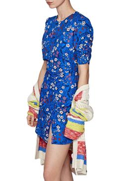 Vestido Pepe Jeans Aitana Floral Azul Para Mujer