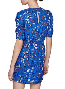 Vestido Pepe Jeans Aitana Floral Azul Para Mujer