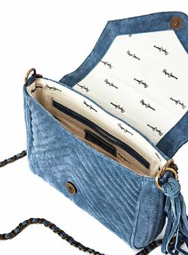 Bolso Pepe Jeans Polonia Azul para Mujer