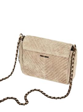 Bolso Pepe Jeans Polonia Beige para Mujer