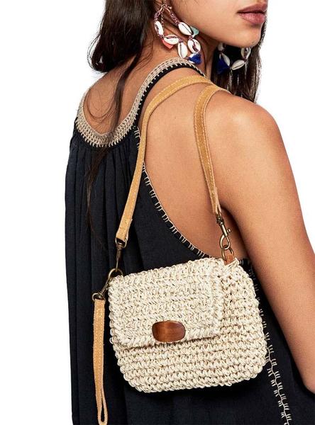 Bolso Pepe Jeans Lisa Beige Mujer