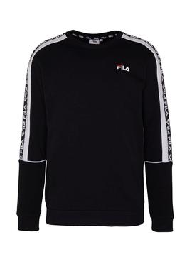 Sudadera Fila Teom Negro Para Hombre