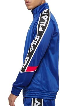 Chaqueta Fila Ted Azul Para Hombre