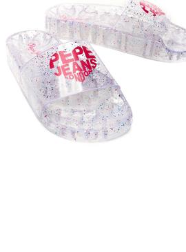 Sandalia Pepe Jeans Wave Glitter Para Niña