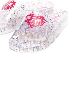 Sandalia Pepe Jeans Wave Glitter Para Niña