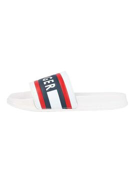 Chanclas Tommy Hilfiger Maxi Lettering Para Niños