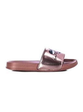 Sandalias Tommy Hilfiger Heart Rosa Para Niña