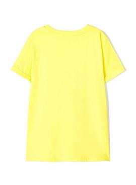 Camiseta Name It Vux Amarillo para Niño 