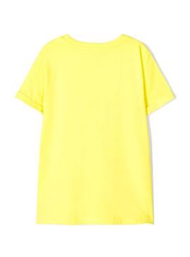 Camiseta Name It Vux Amarillo para Niño 