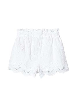 Shorts Name It Felicity Blanco para Niña