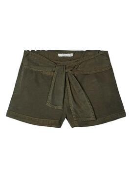 Shorts Name It Feefee Verde para Niña