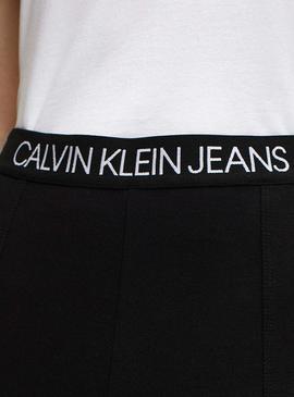 Shorts Ciclistas Calvin Klein Milano Negro Mujer