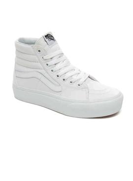 Zapatillas Vans Sk8-Hi 2.0 Platform Blanco Mujer