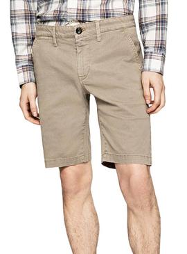 Bermudas Pepe Jeans Charly Beige para Hombre