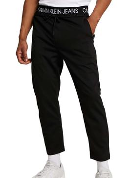 Pantalones Calvin Klein Jeans Milano Negro Hombre