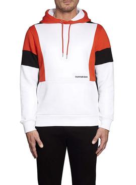 Sudadera Calvin Klein Color Block Hoodie Hombre