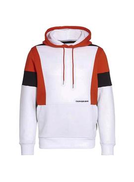 Sudadera Calvin Klein Color Block Hoodie Hombre