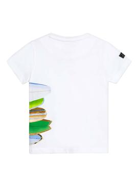 Camiseta Mayoral Surf Blanco para Niño