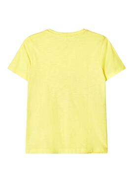 Camiseta Name It Fagiolo Amarillo para Niño