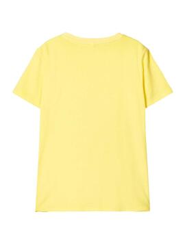 Camiseta Name It Fike Amarillo para Niño