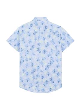 Camisa Mayoral Palm Azul para Niño