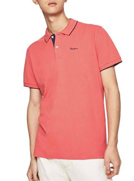 Polo Pepe Jeans Lucas Coral para Hombre