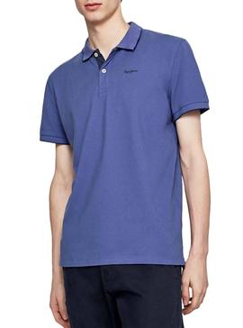 Polo Pepe Jeans Lucas Azul para Hombre