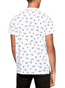 Polo Pepe Jeans Lacy Blanco para Hombre