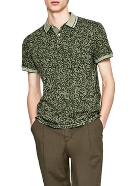 Polo Pepe Jeans Leland Verde para Hombre