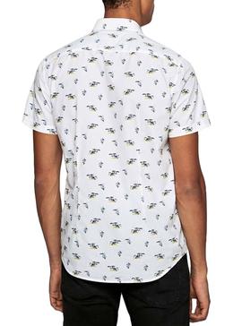 Camisa Pepe Jeans Drew Blanco para Hombre
