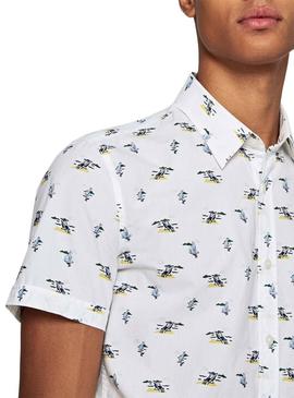 Camisa Pepe Jeans Drew Blanco para Hombre
