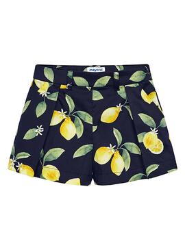 Short Mayoral Lemon Azul para Niña