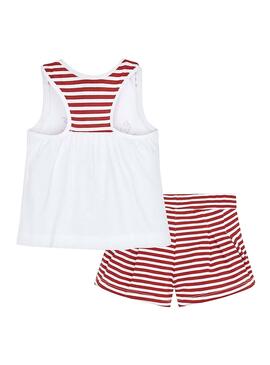 Conjunto Mayoral Summer Rojo para Niña