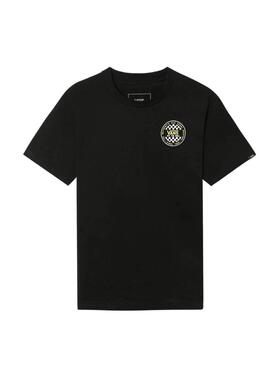 Camiseta Vans Check Negro para Niño
