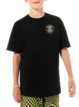 Camiseta Vans Check Negro para Niño