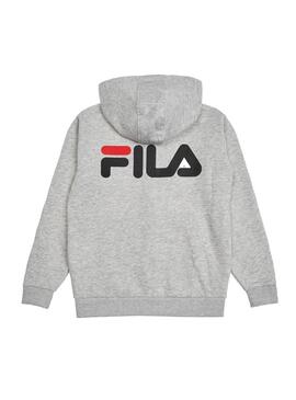 Sudadera Fila Basic Gris para Niño y Niña