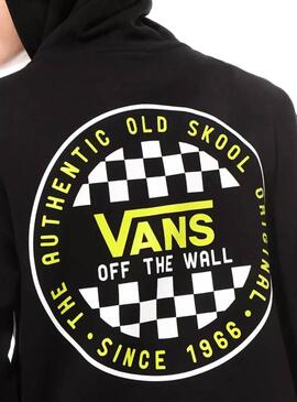 Sudadera Vans Check Negro para Niño