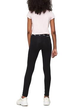 Legging Calvin Klein Monogram Negro para Niña