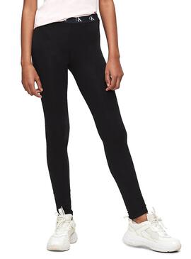 Legging Calvin Klein Monogram Negro para Niña