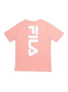 Camiseta Fila Tarlo Rosa para Niña