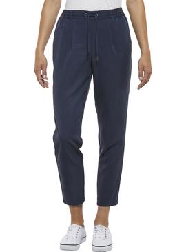 Jogger Tommy Jeans Regular Azul Mujer