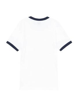 Camiseta Levis Ringer Blanco para Niño